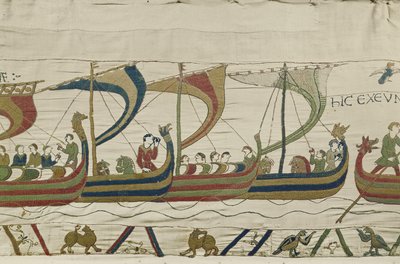 The Norman Invasion Fleet Crosses the Channel by Unbekannt Unbekannt